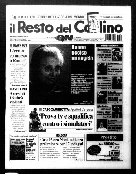 Il Resto del Carlino : giornale dell'Emilia